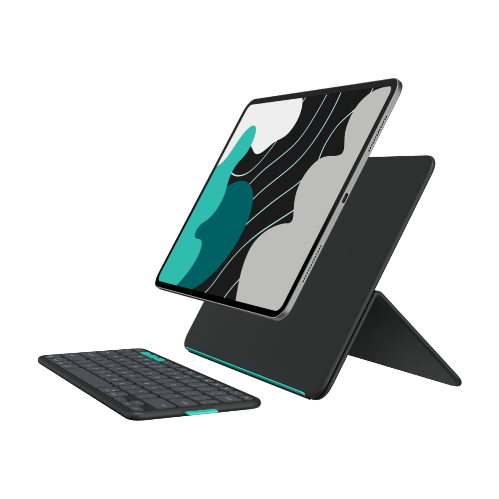 Logitech Flip Folio 13吋磁吸式 iPad 鍵盤保護支架(適用於 iPad Pro 和 Air 13 英吋)
