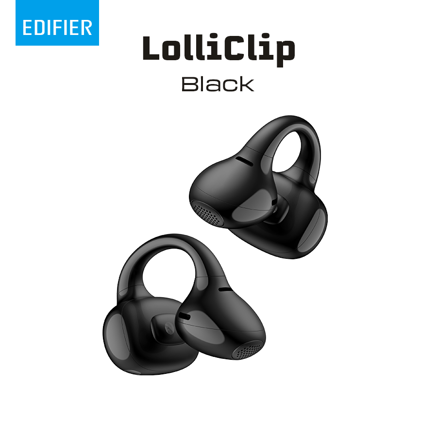 Edifier LolliClip 主動降噪開放式藍牙耳機(黑色)