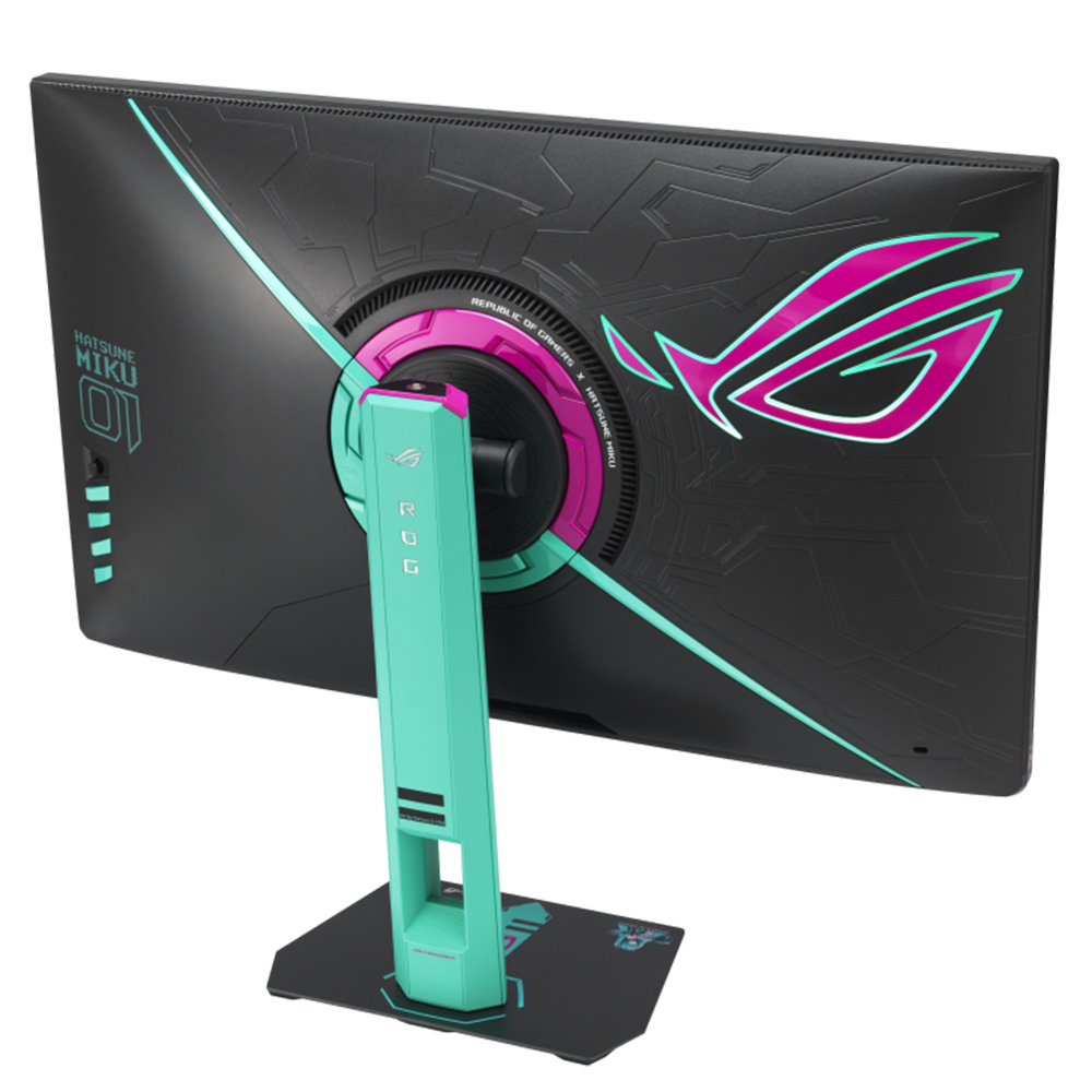 ASUS ROG X MIKU Strix XG27ACMEG-G 27吋 2K QHD 260Hz(OC) Fast IPS 電競顯示器(HATSUNE MIKU EDITION)