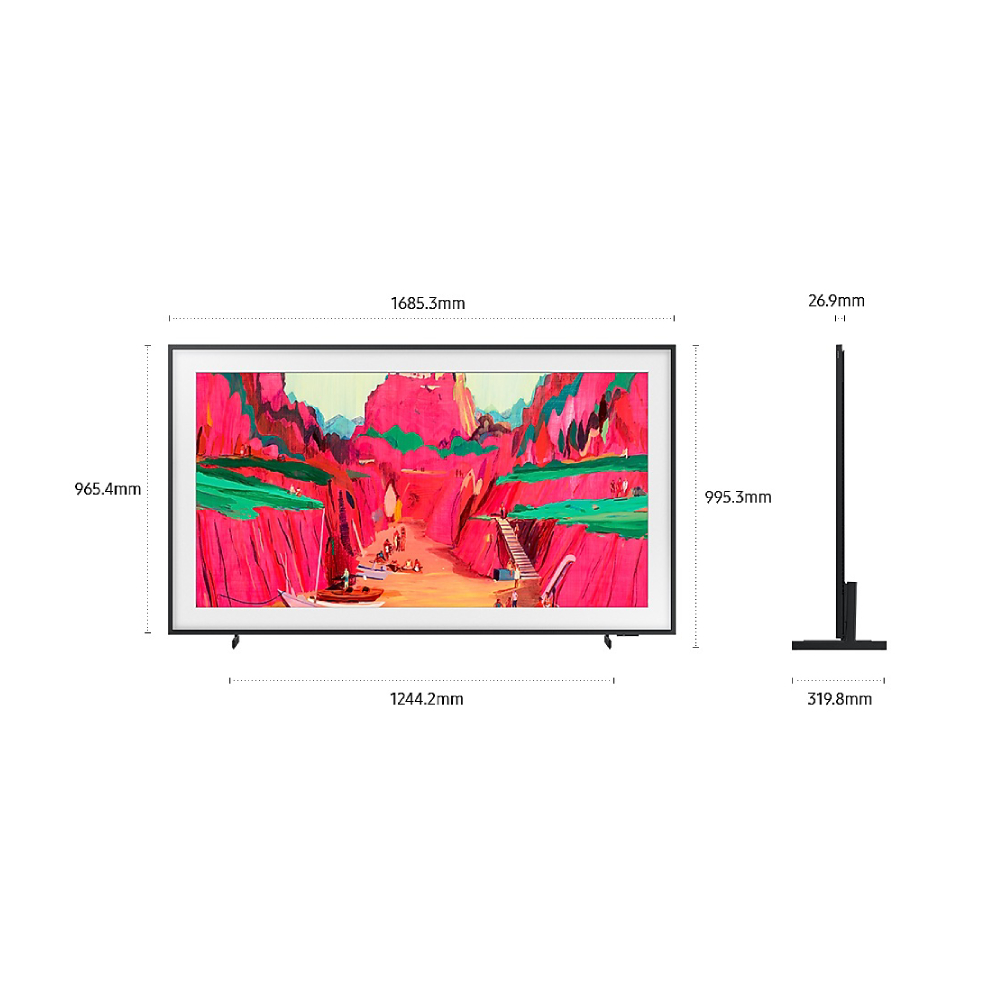 Samsung THE FRAME Pro LS03F (2025) 75吋 4K UHD 144Hz QLED 無線畫框電視(75吋)