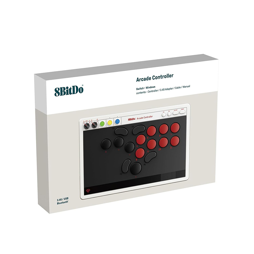 8BitDo 八位堂 天刃星 無線全按鍵街機控制器(復古色)