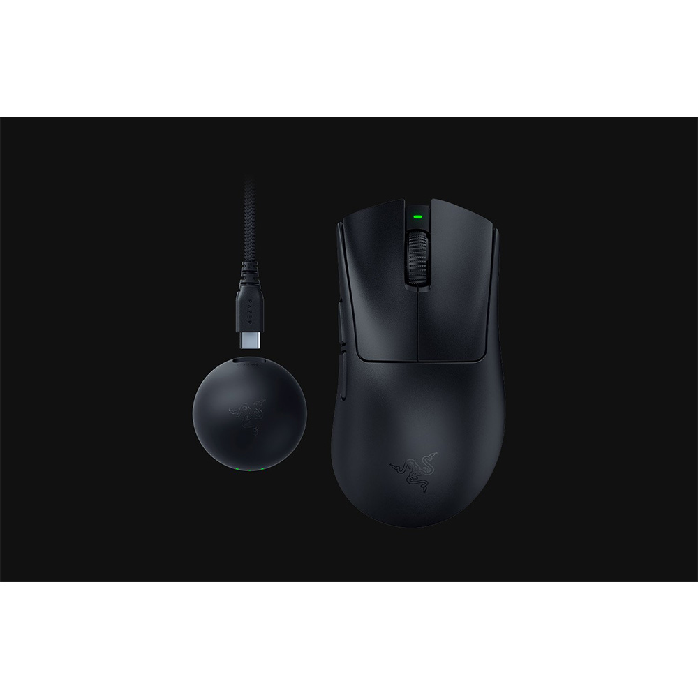 Razer DeathAdder V4 Pro 無線遊戲滑鼠(黑色)