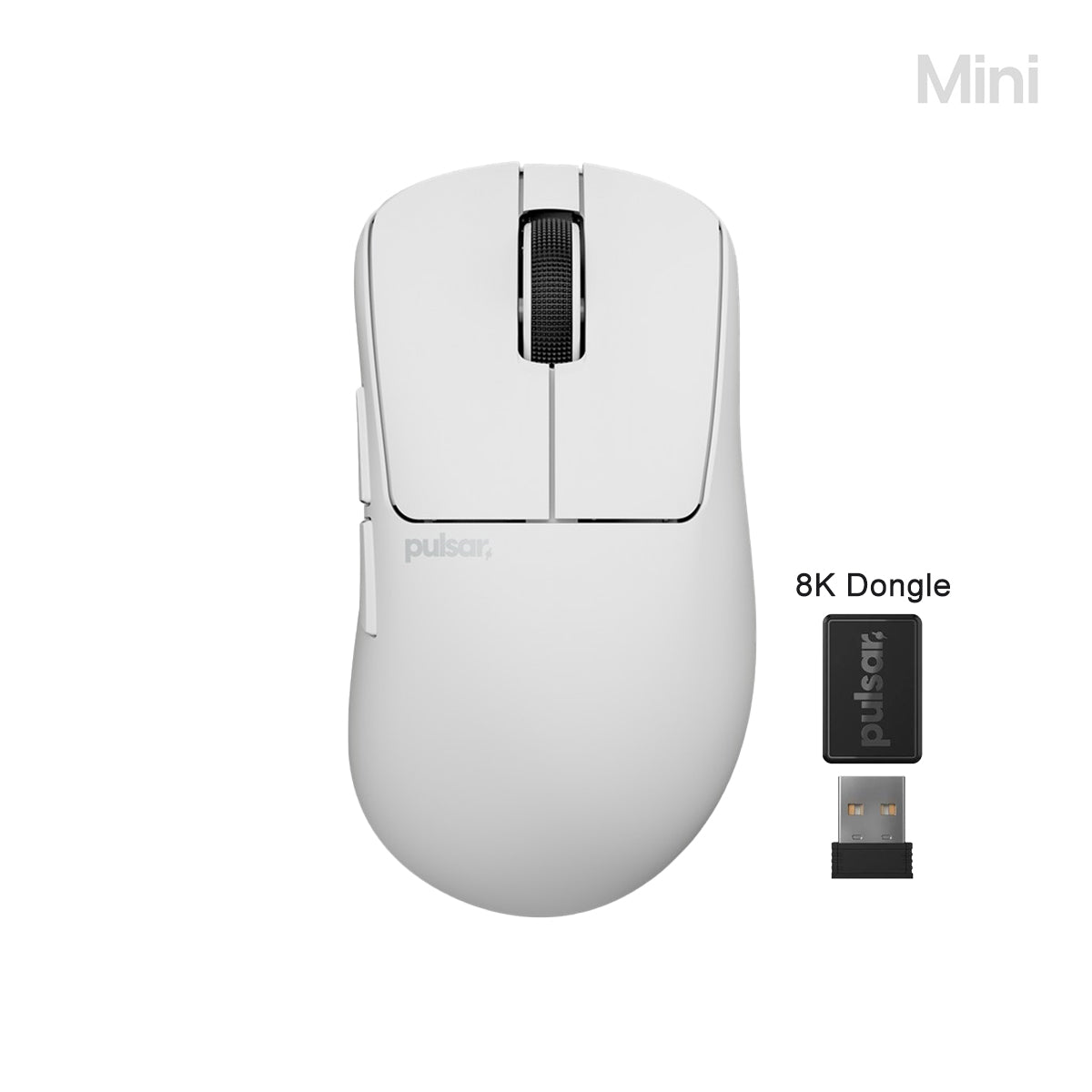 Pulsar CrazyLight系列 Xlite 超輕量無線遊戲滑鼠(Mini-Uyuni White)