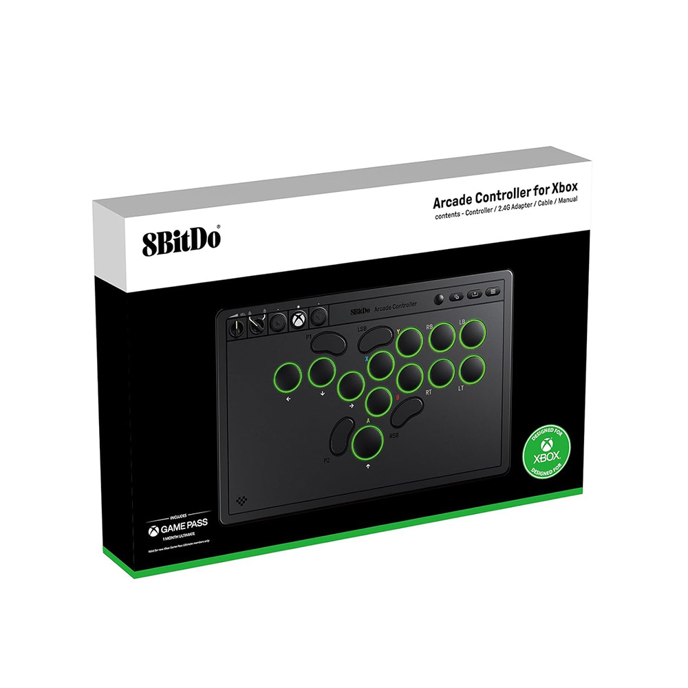8BitDo 八位堂 天刃星 無線全按鍵街機控制器(Xbox/PC)(黑色)