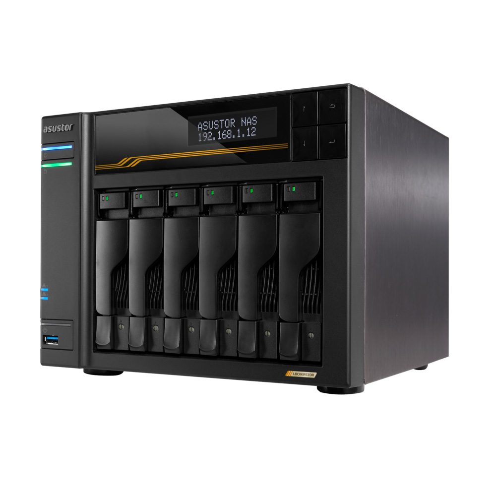 ASUSTOR AS6806T LOCKERSTOR 6 Gen3 6-Bay NAS 網路儲存伺服器
