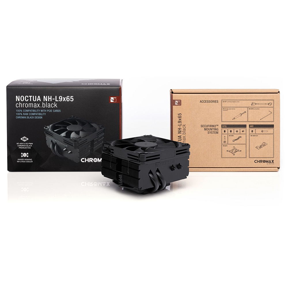Noctua NH-L9x65 chromax.black 下壓式風冷散熱器
