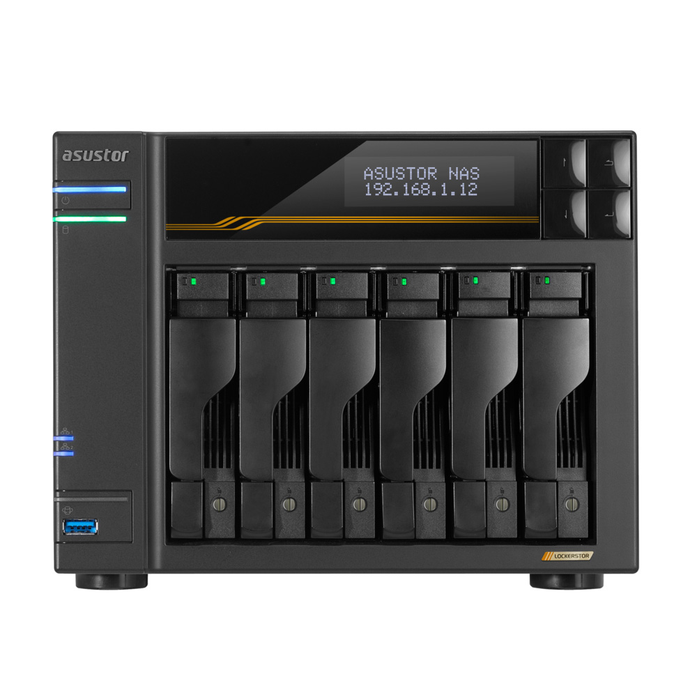 ASUSTOR AS6806T LOCKERSTOR 6 Gen3 6-Bay NAS 網路儲存伺服器