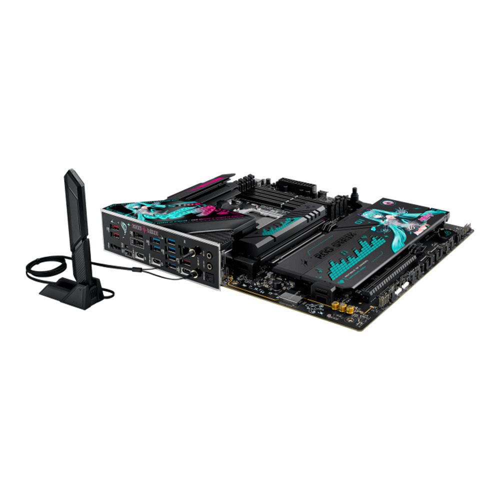 ASUS ROG X MIKU STRIX X870E-H GAMING WIFI7 ATX主機板(HATSUNE MIKU EDITION)