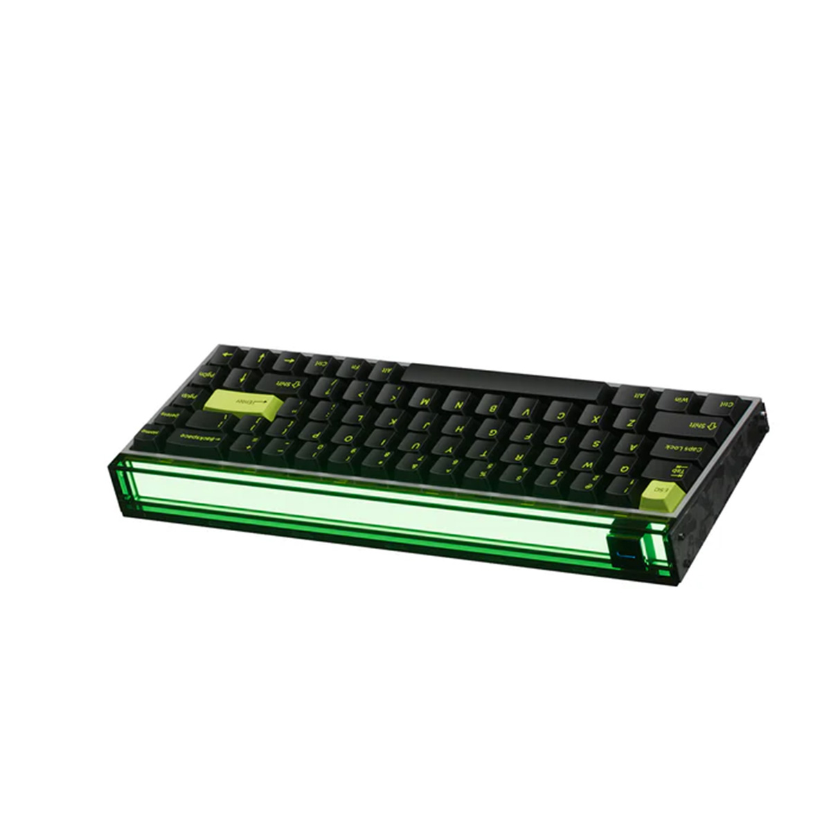 Melgeek Made 68 Ultra+ 磁軸遊戲鍵盤(綠燈-陽極銀)