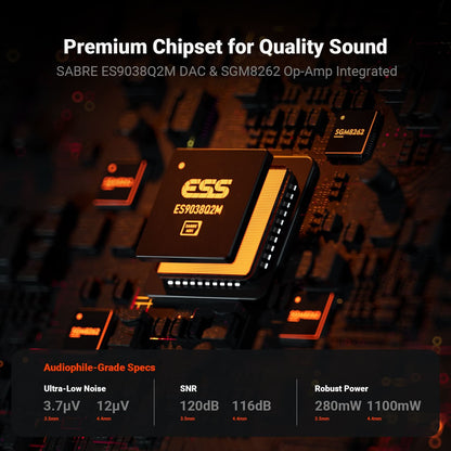 Fosi Audio SK02 DAC Amp 便攜桌面解碼耳擴