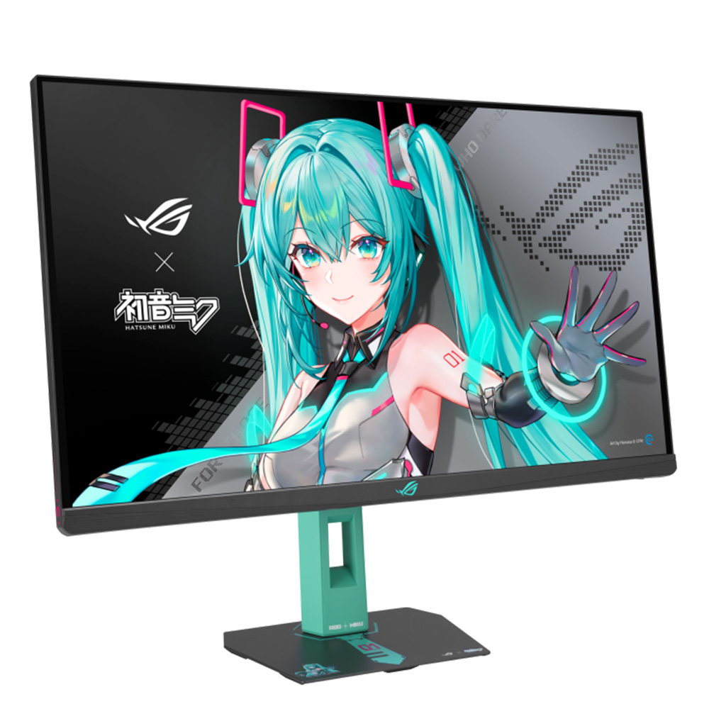 ASUS ROG X MIKU Strix XG27ACMEG-G 27吋 2K QHD 260Hz(OC) Fast IPS 電競顯示器(HATSUNE MIKU EDITION)