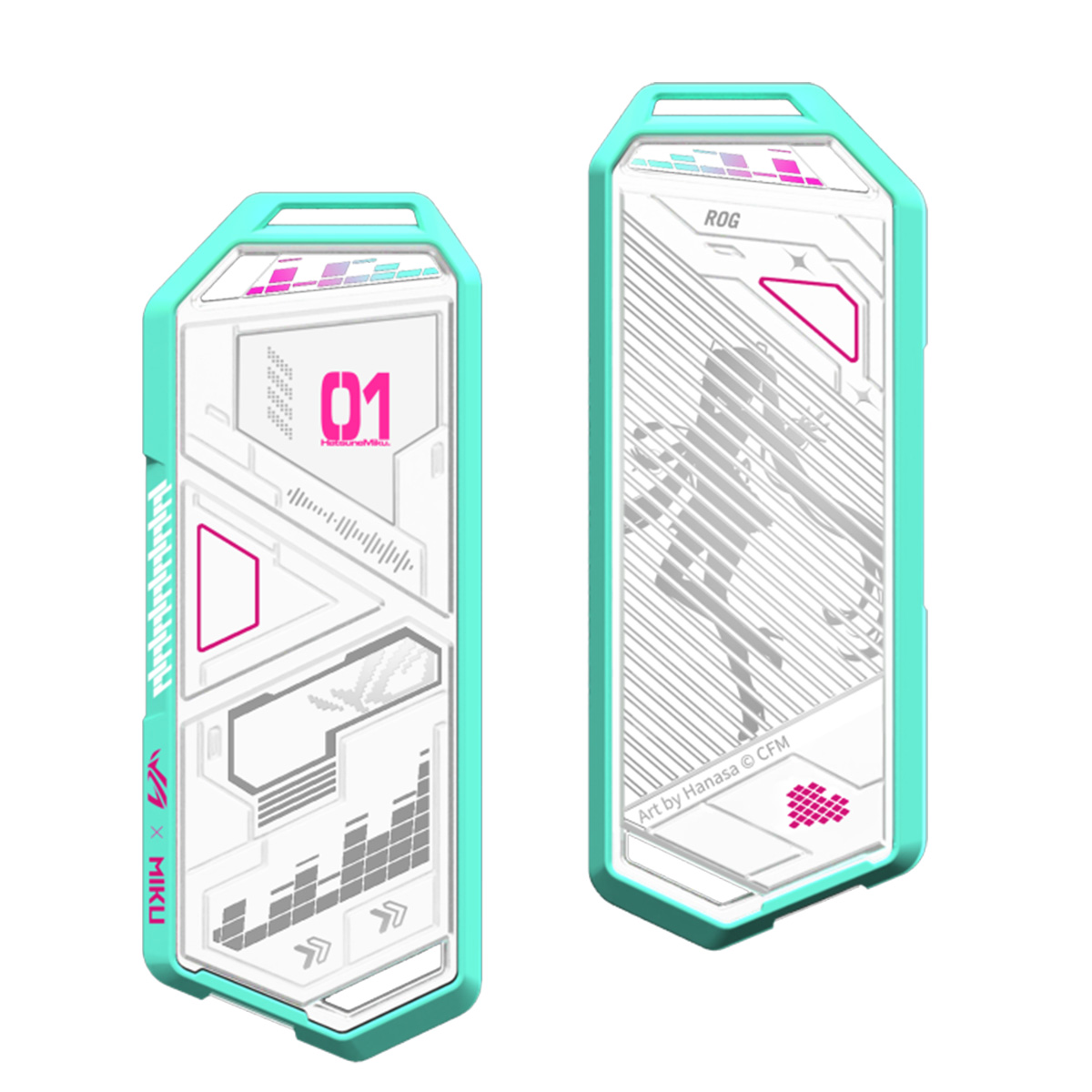 ASUS ROG X MIKU Strix Arion Hatsune Miku Edition M.2 NVMe SSD外接