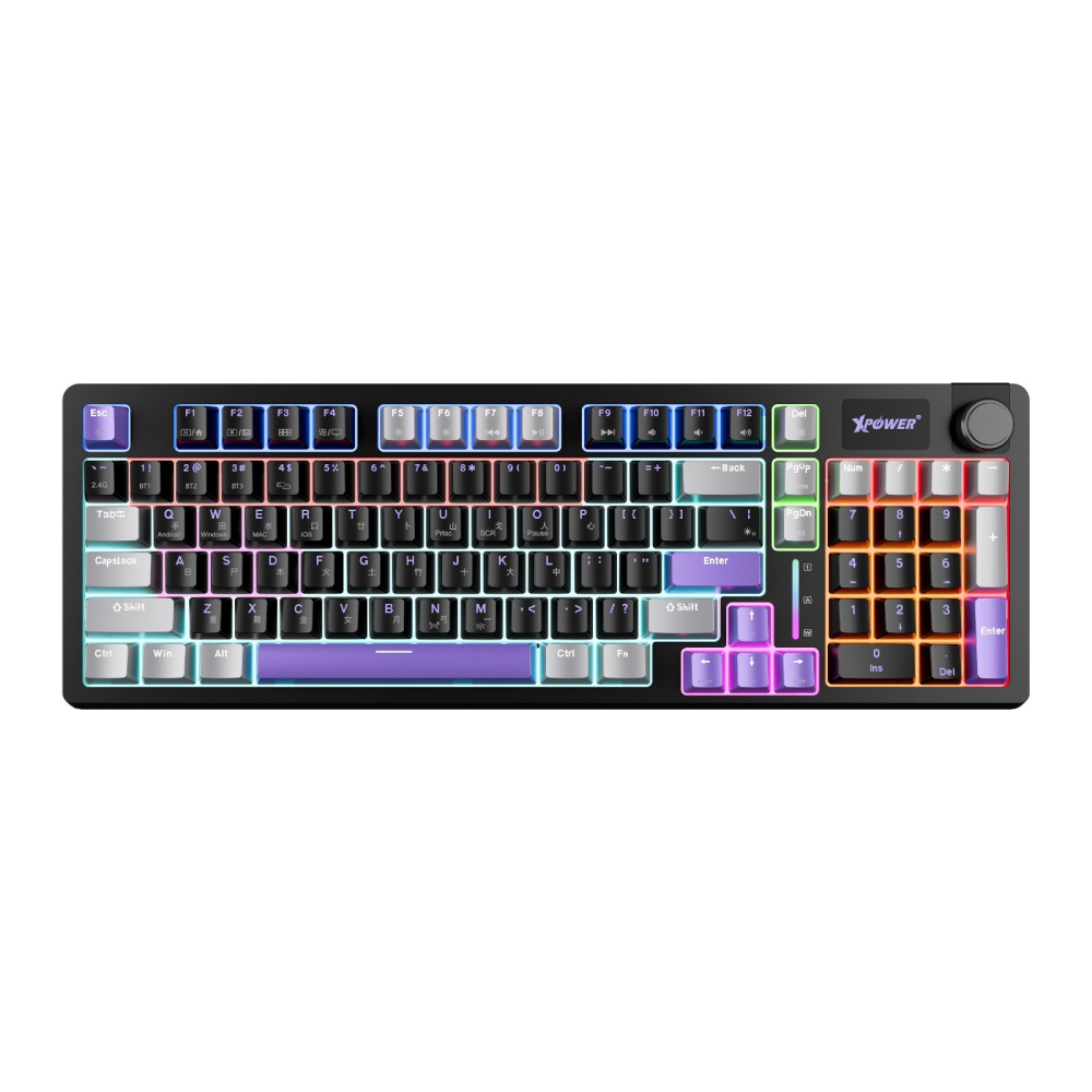 XPower Palles 三模熱插可換軸機械鍵盤