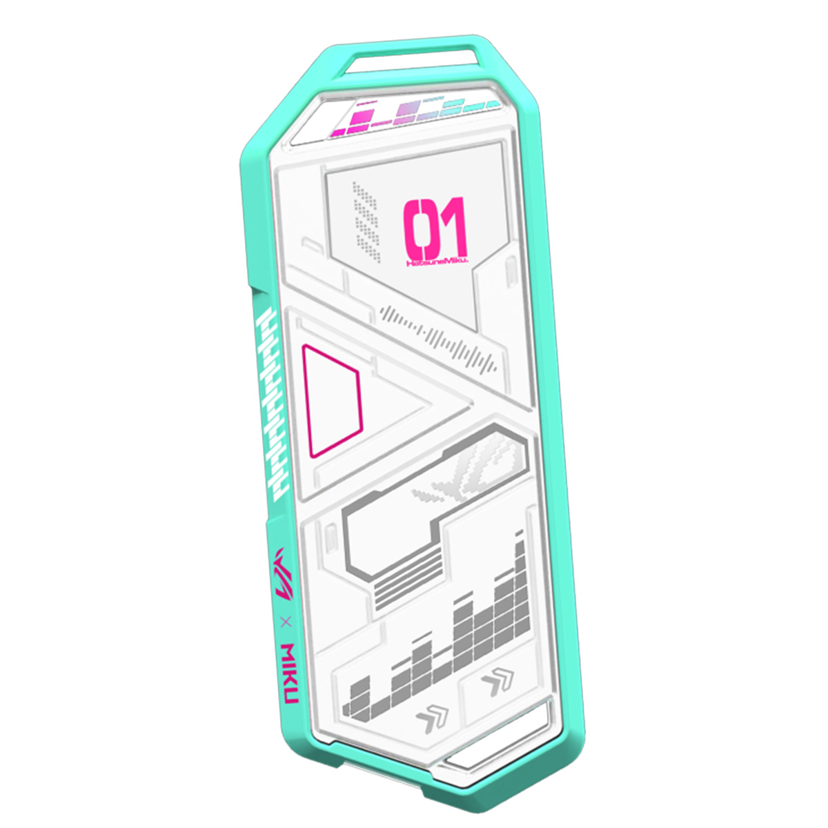 ASUS ROG X MIKU Strix Arion Hatsune Miku Edition M.2 NVMe SSD外接
