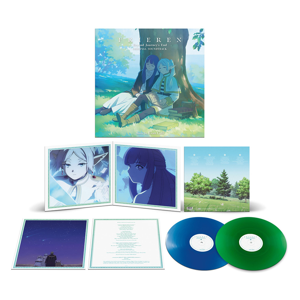 《葬送的芙莉蓮》Evan Call - Frieren: Beyond Journey's End (Original Soundtrack) 黑膠唱片(藍綠彩膠版-雙片裝)