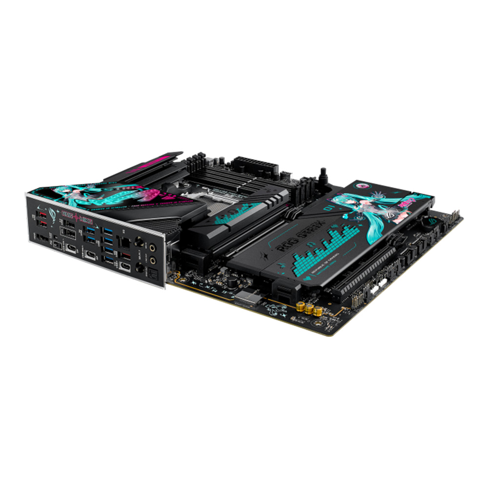 ASUS ROG X MIKU STRIX X870E-H GAMING WIFI7 ATX主機板(HATSUNE MIKU EDITION)