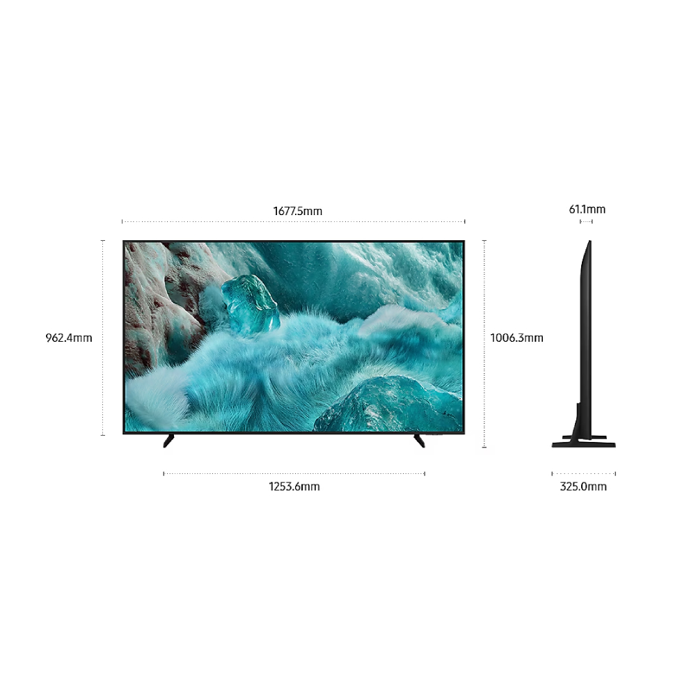 Samsung Q7F Vision AI 75吋 4K UHD 60Hz QLED 智能電視(75吋)