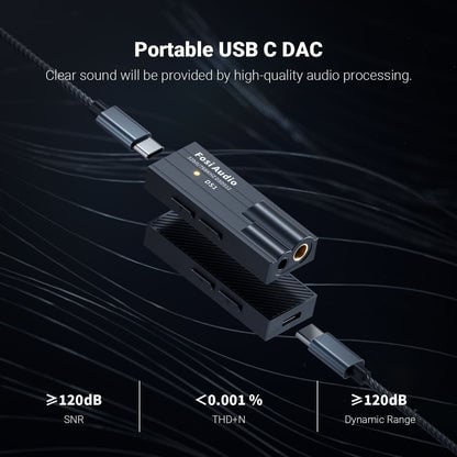 Fosi Audio DS1 USB DAC 便攜解碼耳擴
