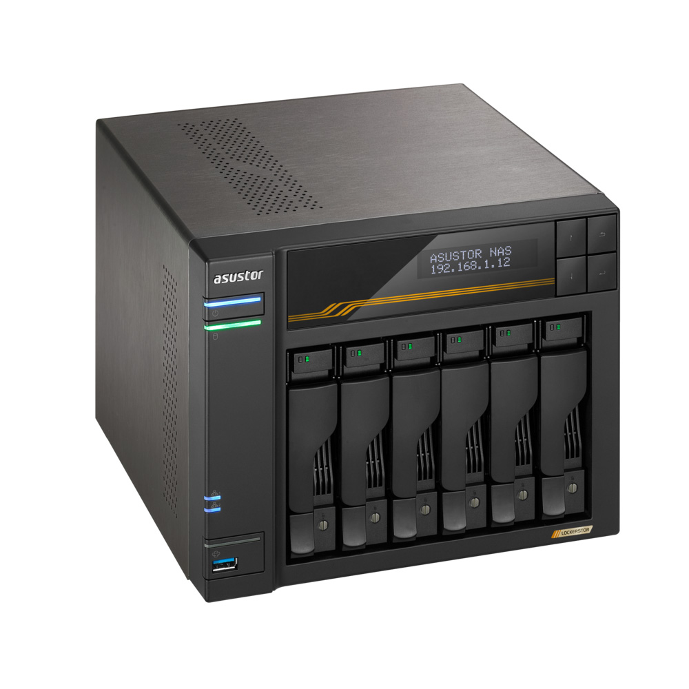 ASUSTOR AS6806T LOCKERSTOR 6 Gen3 6-Bay NAS 網路儲存伺服器
