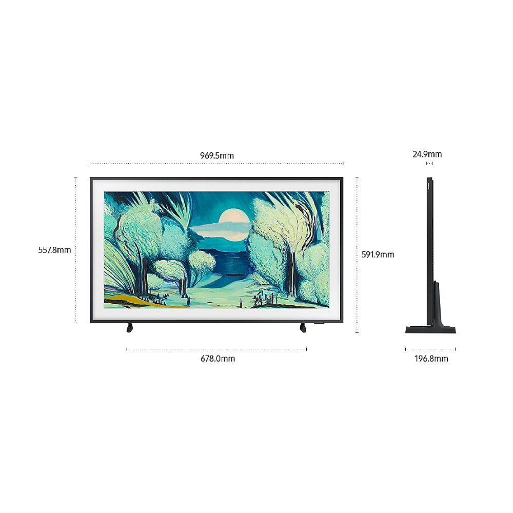 Samsung THE FRAME LS03F (2025) 43吋 4K UHD 60Hz QLED 畫框電視(43吋)