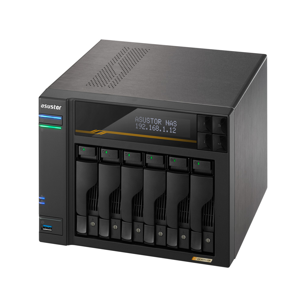 ASUSTOR AS6806T LOCKERSTOR 6 Gen3 6-Bay NAS 網路儲存伺服器