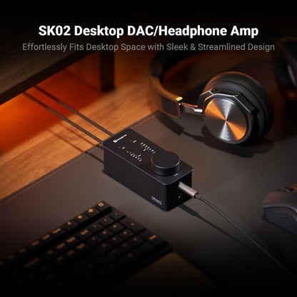 Fosi Audio SK02 DAC Amp 便攜桌面解碼耳擴
