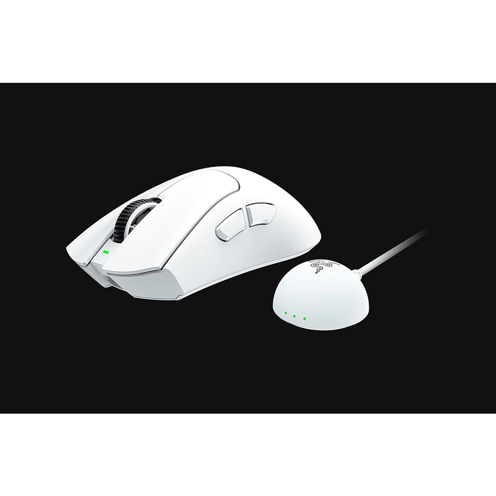 Razer DeathAdder V4 Pro 無線遊戲滑鼠(白色)