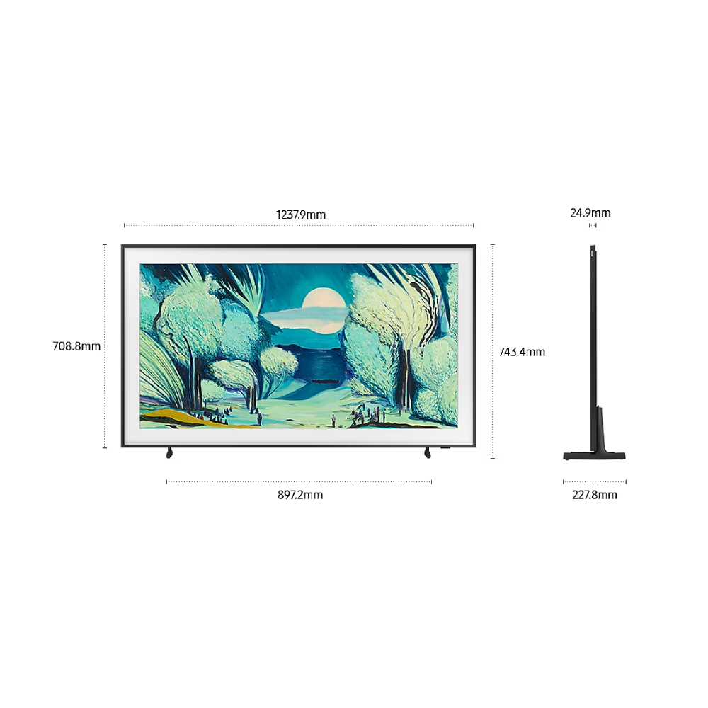 Samsung THE FRAME LS03F (2025) 55吋 4K UHD 60Hz QLED 畫框電視(55吋)