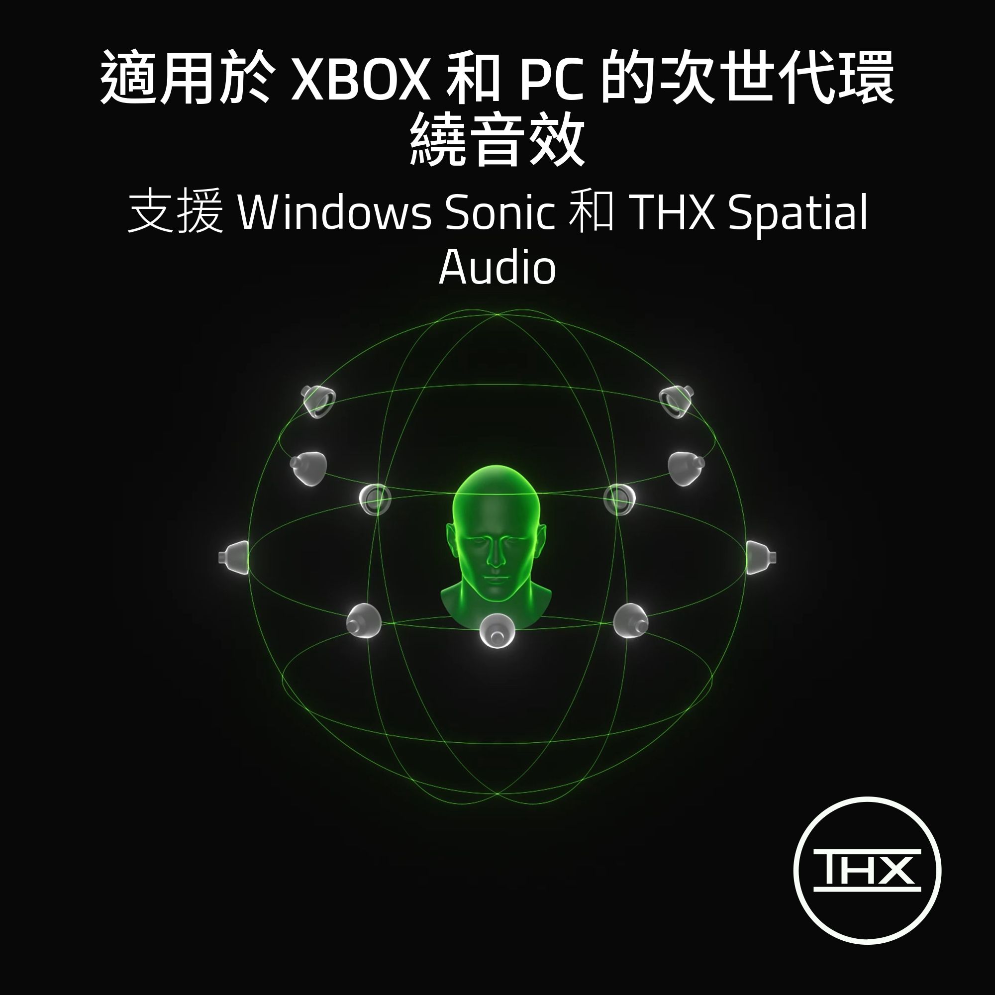 Razer BlackShark V3 頭戴式無線遊戲耳機(Xbox/PC-Black-黑色)
