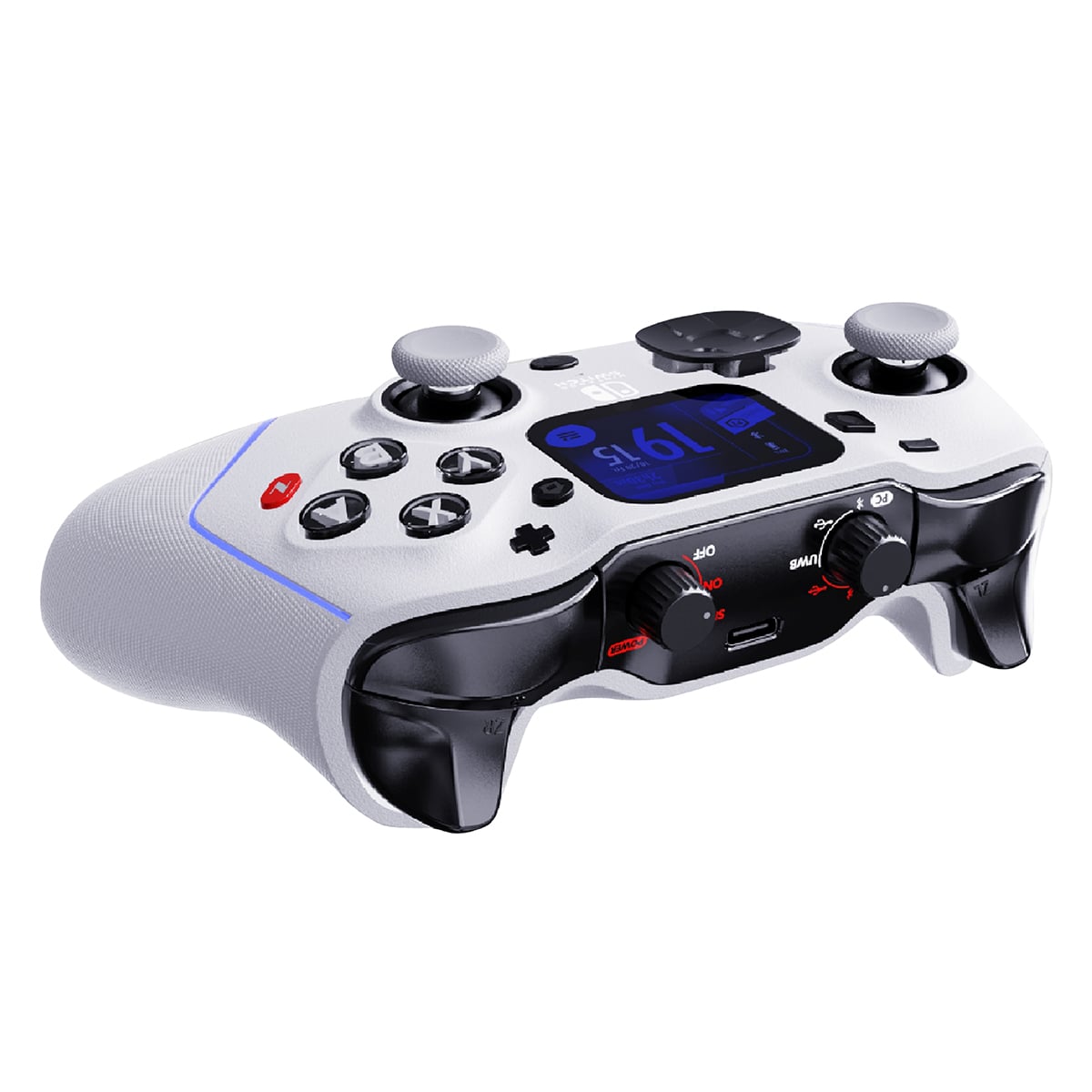 Zuiki Evotop 三模(超寬頻UWB) 無線遊戲控制器 (適用於Nintendo Switch 2)(白色)