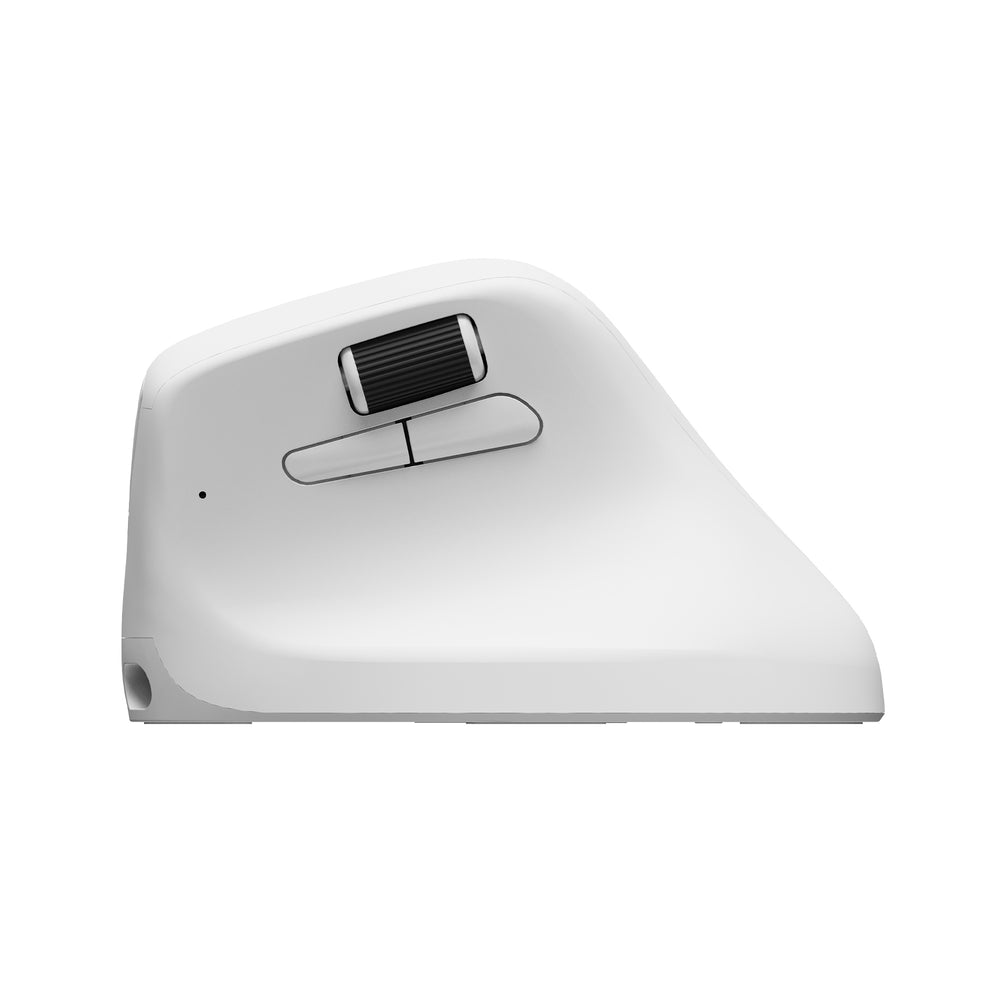 Keychron M5 (M5-A24) 無線人體工學垂直滑鼠(白色-PixArt 3950 (8K Polling Rate))