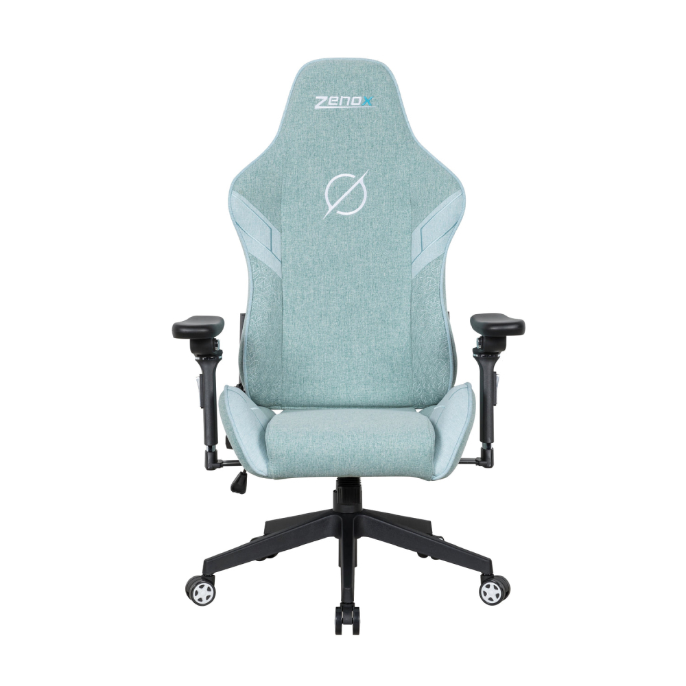 C255F Zenox Saturn MK-2 人體工學高背電競椅(5D 扶手)(Fabric/Lake Green)