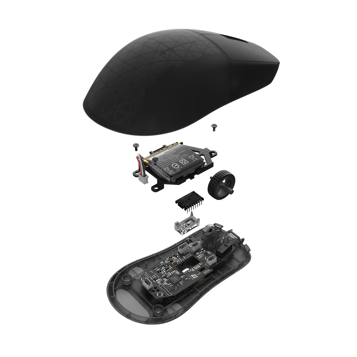 Endgame Gear OP1w 4K V2 無線電競滑鼠(Frost Dark)