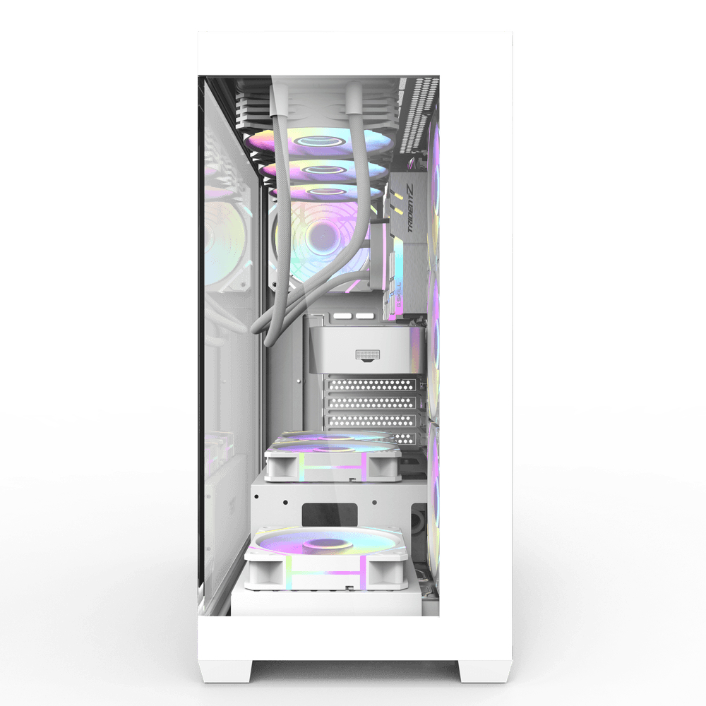 darkFlash DS900 GLASS ATX機箱(白色)
