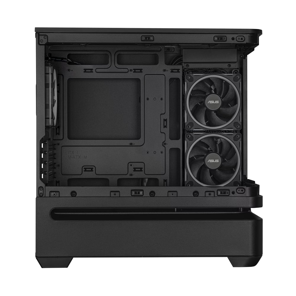 ASUS Prime AP202 TG ARGB MATX 機箱(黑色-附機箱風扇)