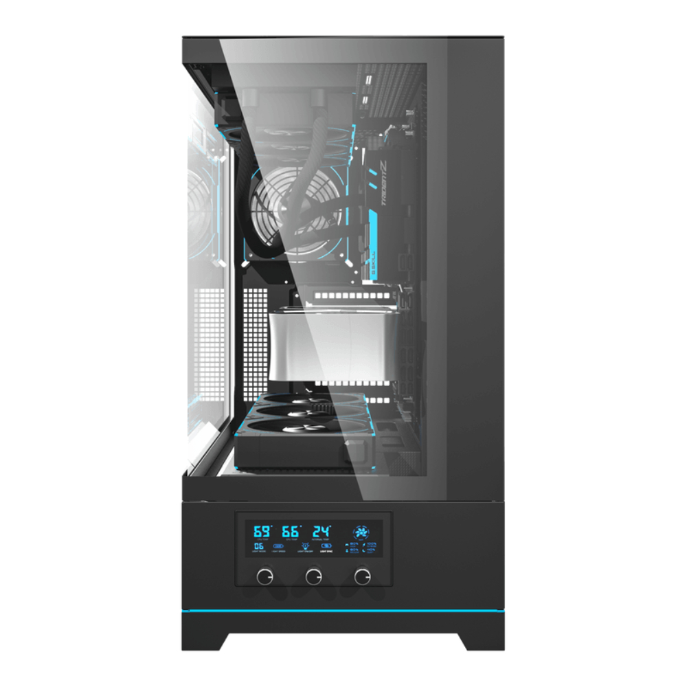 darkFlash DY451 Pro ATX機箱(黑色)