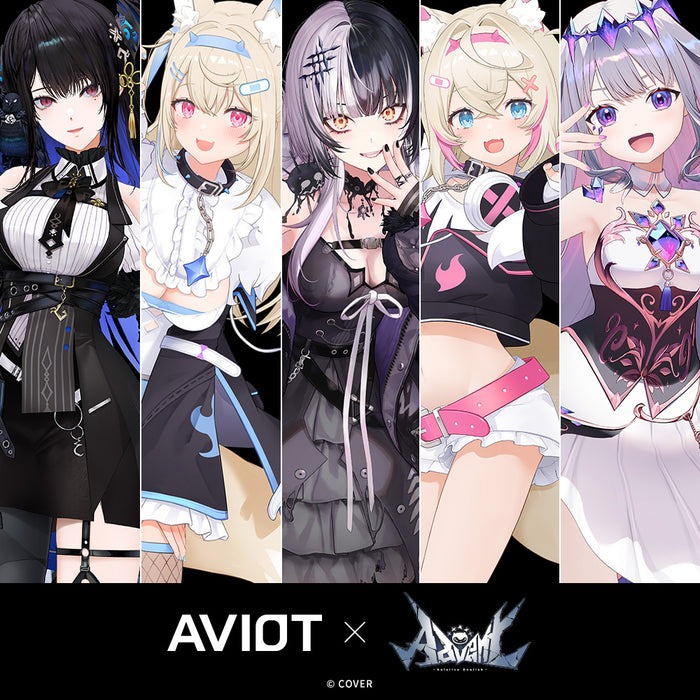 AVIOT TE-V1R-HE2《Hololive English Advent》聯乘款無線藍牙耳機