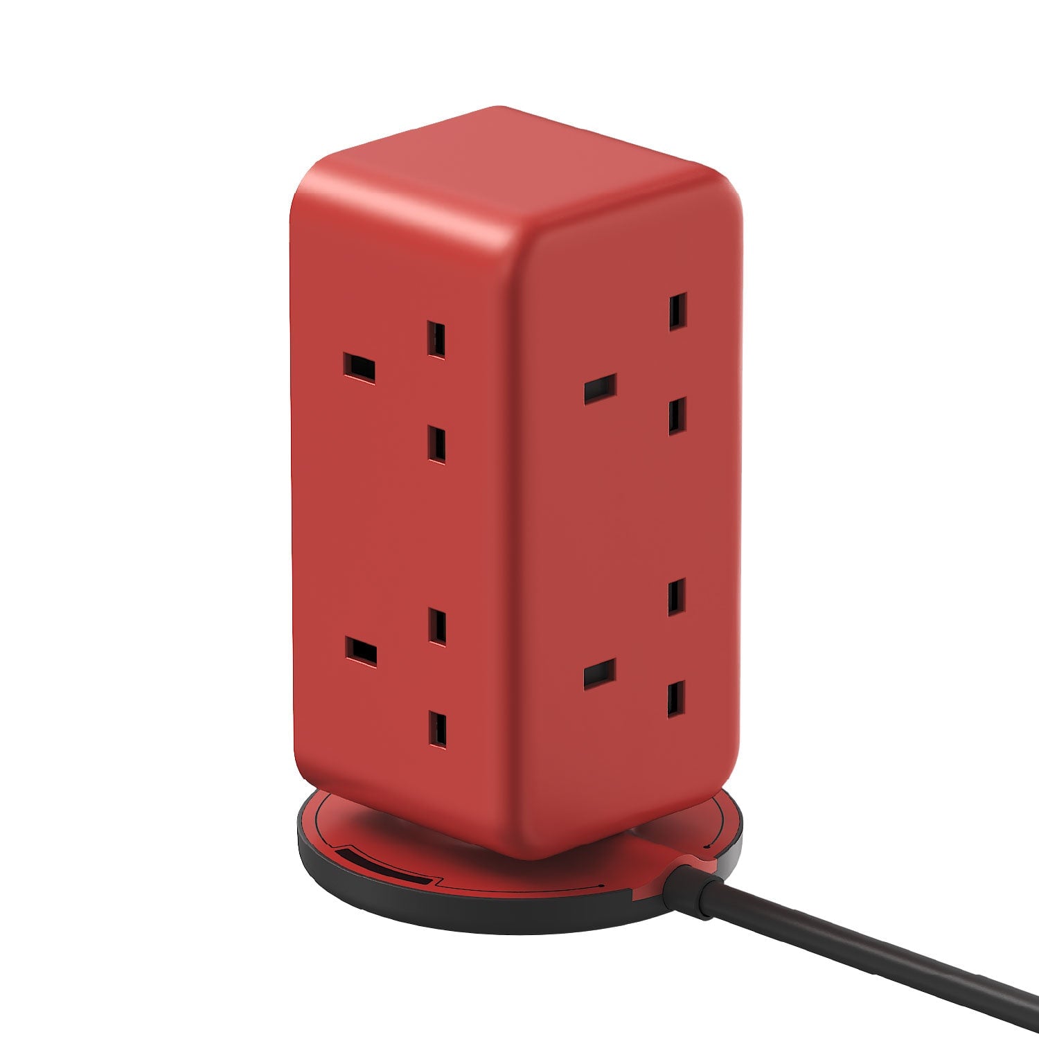 MOMAX 1-Charge Work Flow PD35W 2A3C 6位拖板(US21)(渣古-紅)