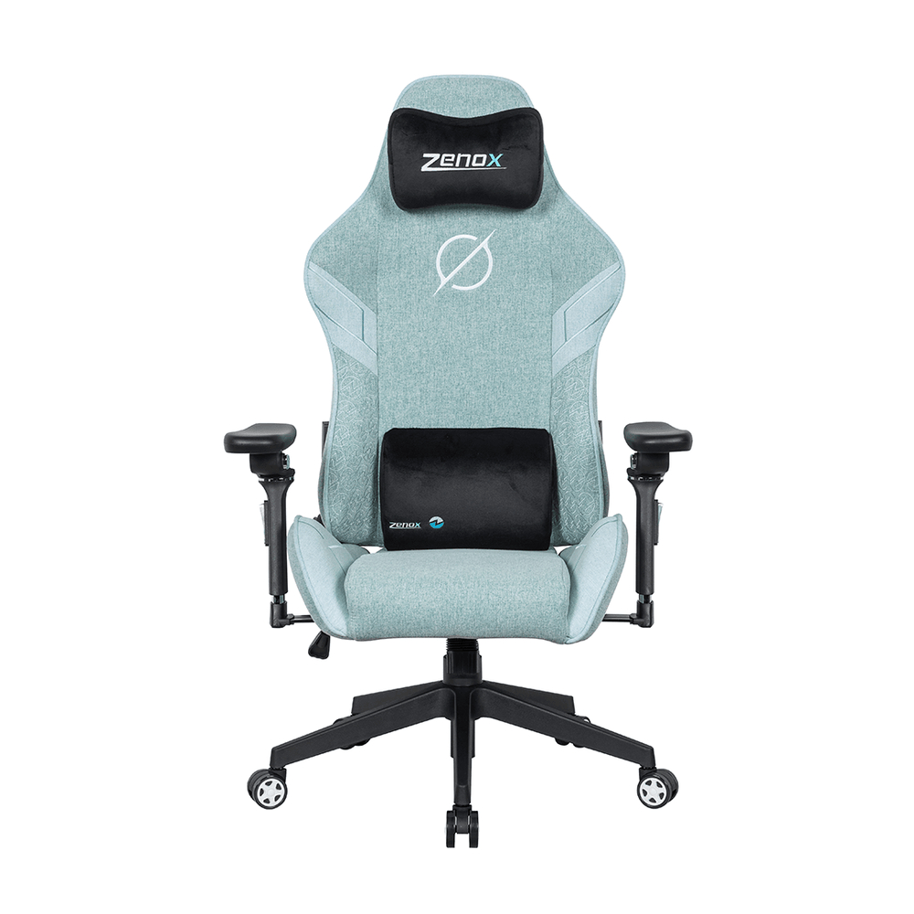 C255F Zenox Saturn MK-2 人體工學高背電競椅(5D 扶手)(Fabric/Lake Green)