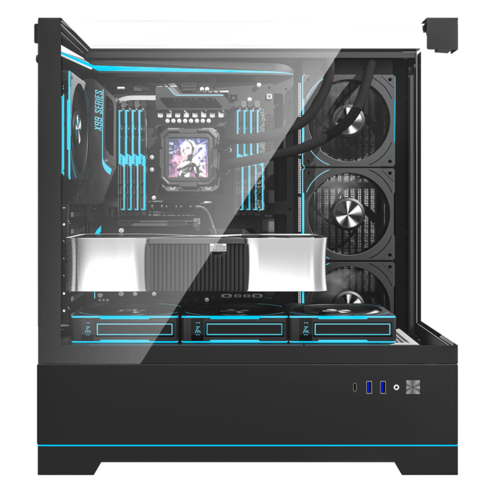 darkFlash DY450 Pro ATX機箱(黑色)