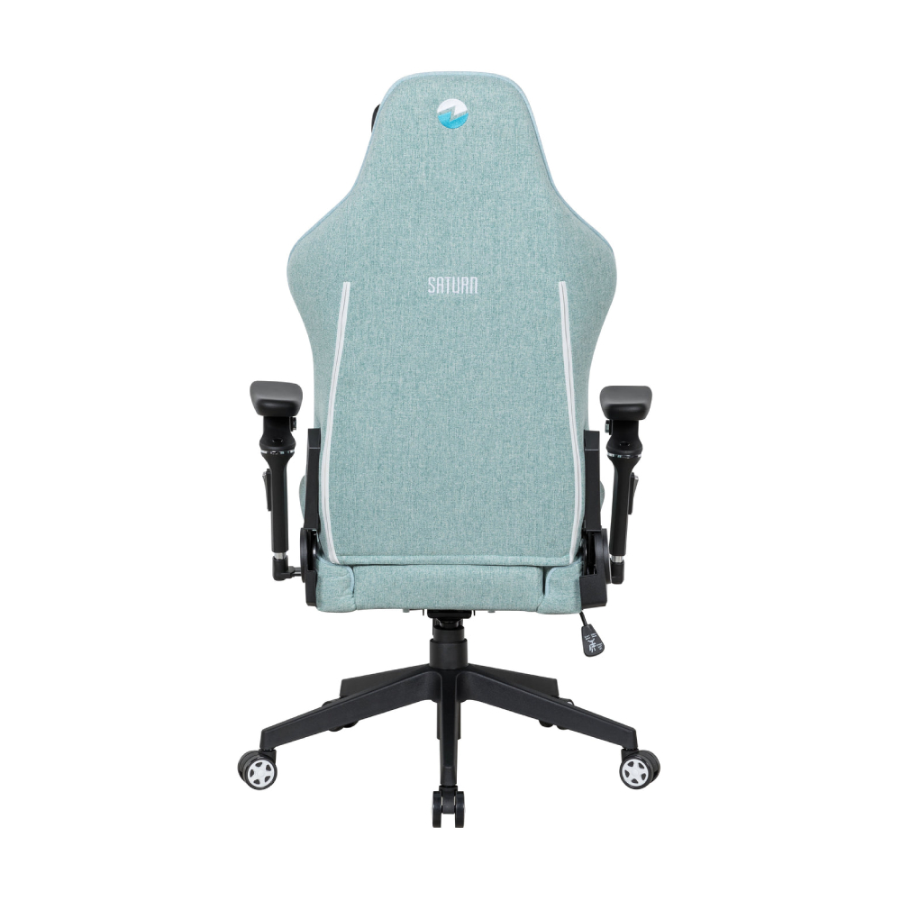 C255F Zenox Saturn MK-2 人體工學高背電競椅(5D 扶手)(Fabric/Lake Green)
