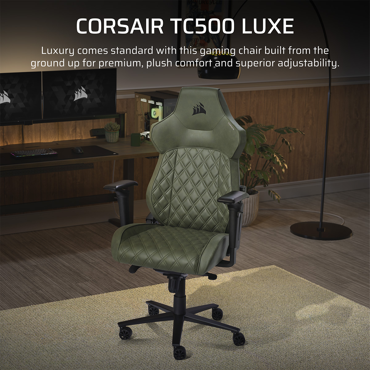 C333C Corsair TC500 LUXE 電競椅(包安裝服務)(Sherwood)