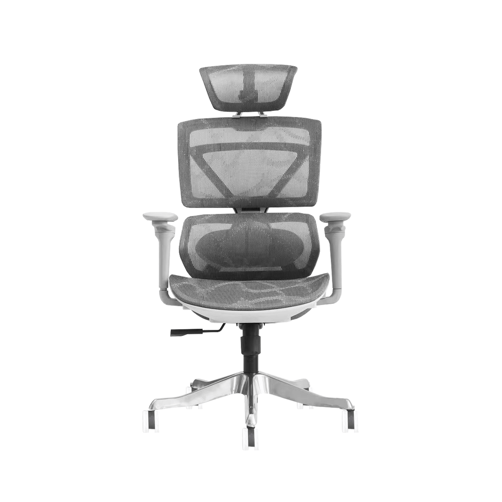 C366 Zenox Ergonomics Satori 人體工學按摩辦公網椅(灰色)