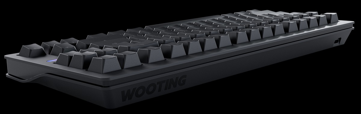 Wooting 80HE ANSI 磁軸遊戲鍵盤【香港行貨】(Black)