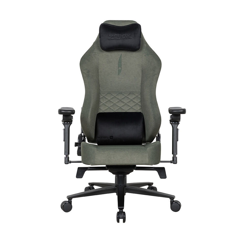 C257F Zenox Spectre MK-2 人體工學電競椅(5D 扶手)(Davis Fabrics-Iguana Green)