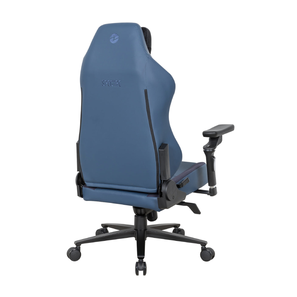 C257B Zenox Spectre MK-2 人體工學高背電競椅(5D 扶手)(Leather/Navy)