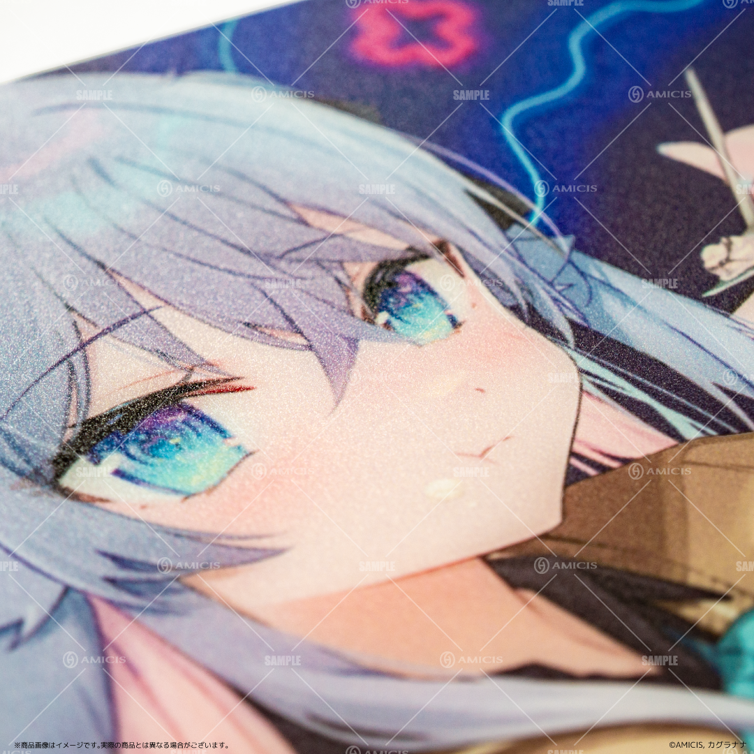 神楽七奈 ✕ AMICIS 聯名版 玻璃滑鼠墊 (350x300mm)