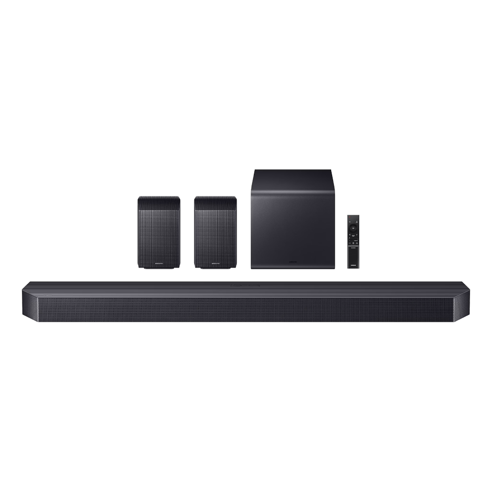 Samsung Q-series Soundbar HW-Q990F 11.1.4 ch (2025) 音響組合(配重低音及後置喇叭)