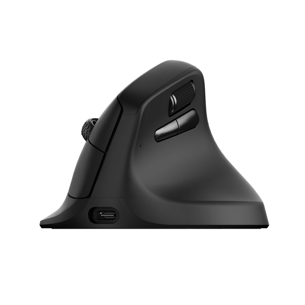 Keychron M5 (M5-A23) 無線人體工學垂直滑鼠(黑色-PixArt 3950 (8K Polling Rate))