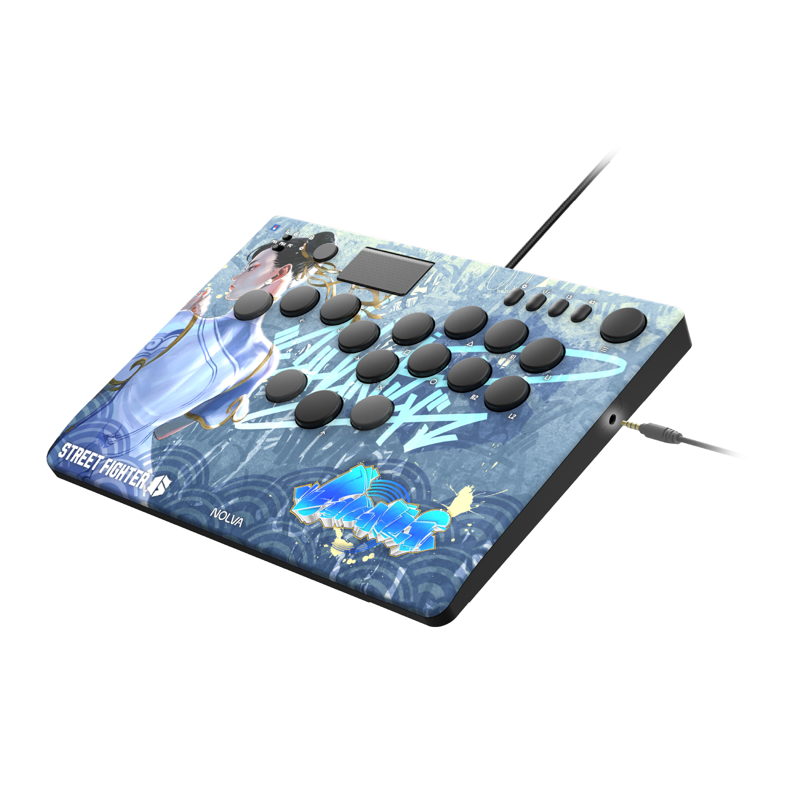 Hori NOLVA 快打旋風6 機械式全按鍵街機控制器(適用於PS5/PC)(春麗)